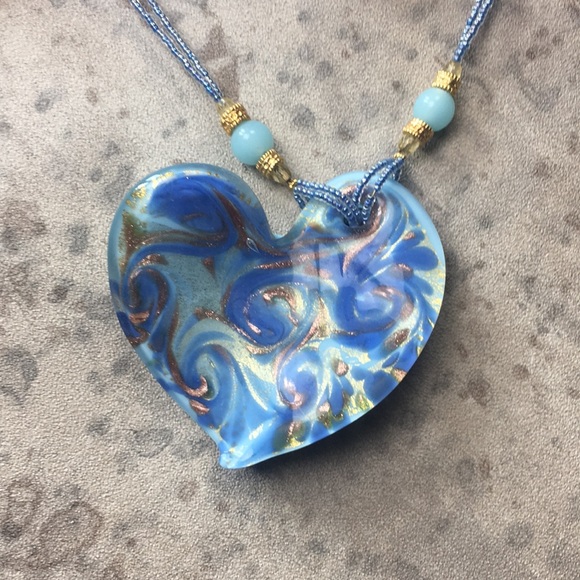 Murano Hand blown Italian Glass Necklaces - Picture 1 of 11